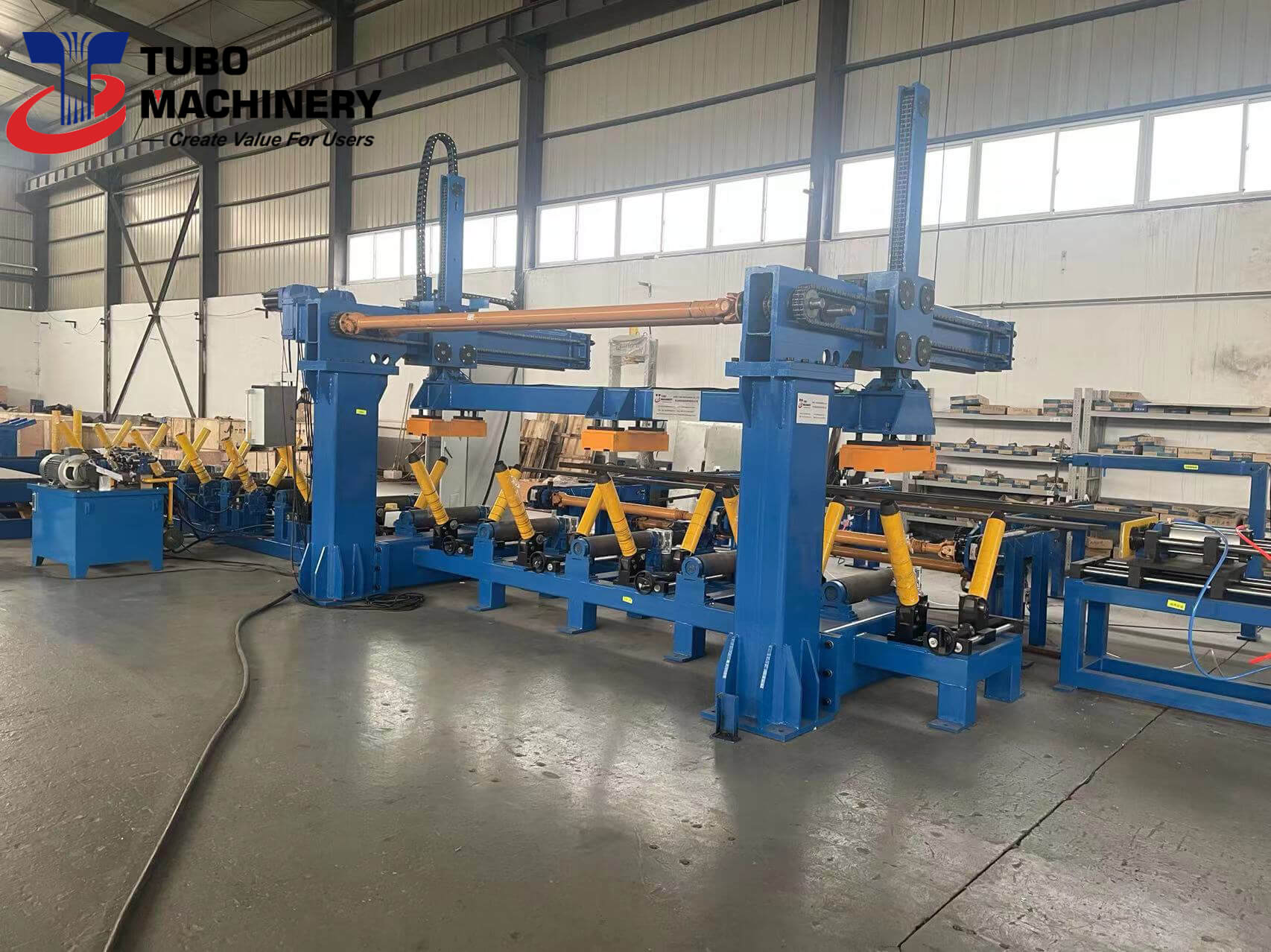 Full Automatic Packing Machine for steel pipe